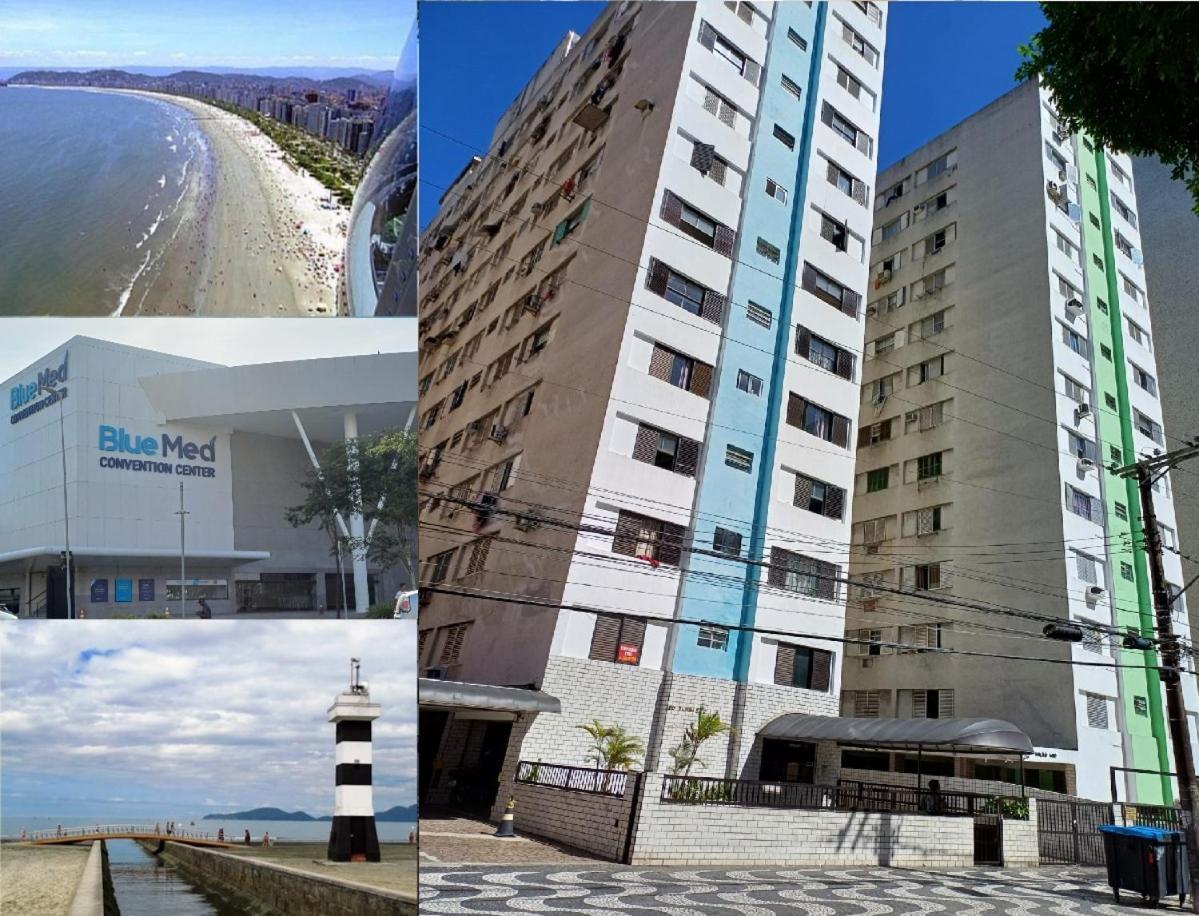 Kitnet Simples Na Ponta Da Praia ,Santos, A Uma Quadra Da Praia, Proximo Ao Aquario Exteriör bild